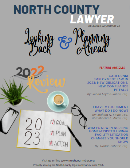 December/January 2023 Magazine Cover Page